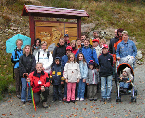 Gruppenfoto - Ausflug zum Haus der Wildnis